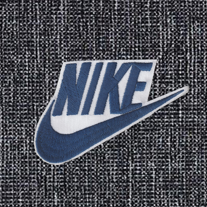 Patch Toppa Replica Marchio NIKE Ricamata Termoadesiva o da Cucire SMALL 5,5 X 4 CM